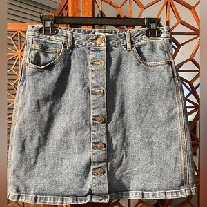 Jean skirt
